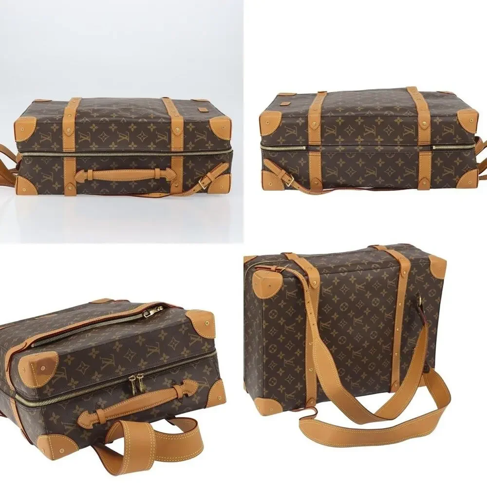 Louis Vuitton Monogram Soft Trunk Backpack MM Brown